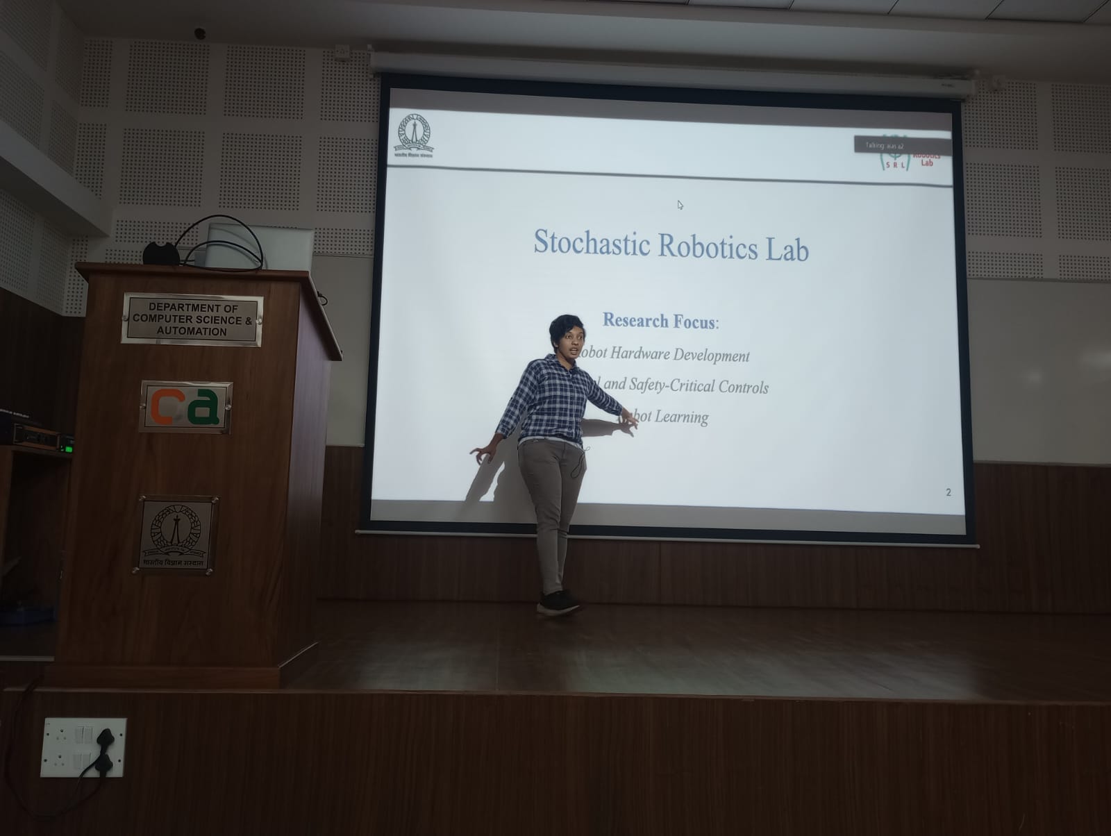 Presenting at AIAS Cohort 4